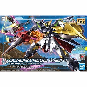 1/144 HGBD:R "Gundam Build Divers Re:Rise" Gundam Aegis Knight Art Toy Modern Art