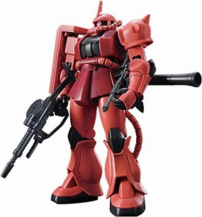 1/144 HGUC "Mobile Suit Gundam" Char's Custom ZAKU II Miniature Statue
