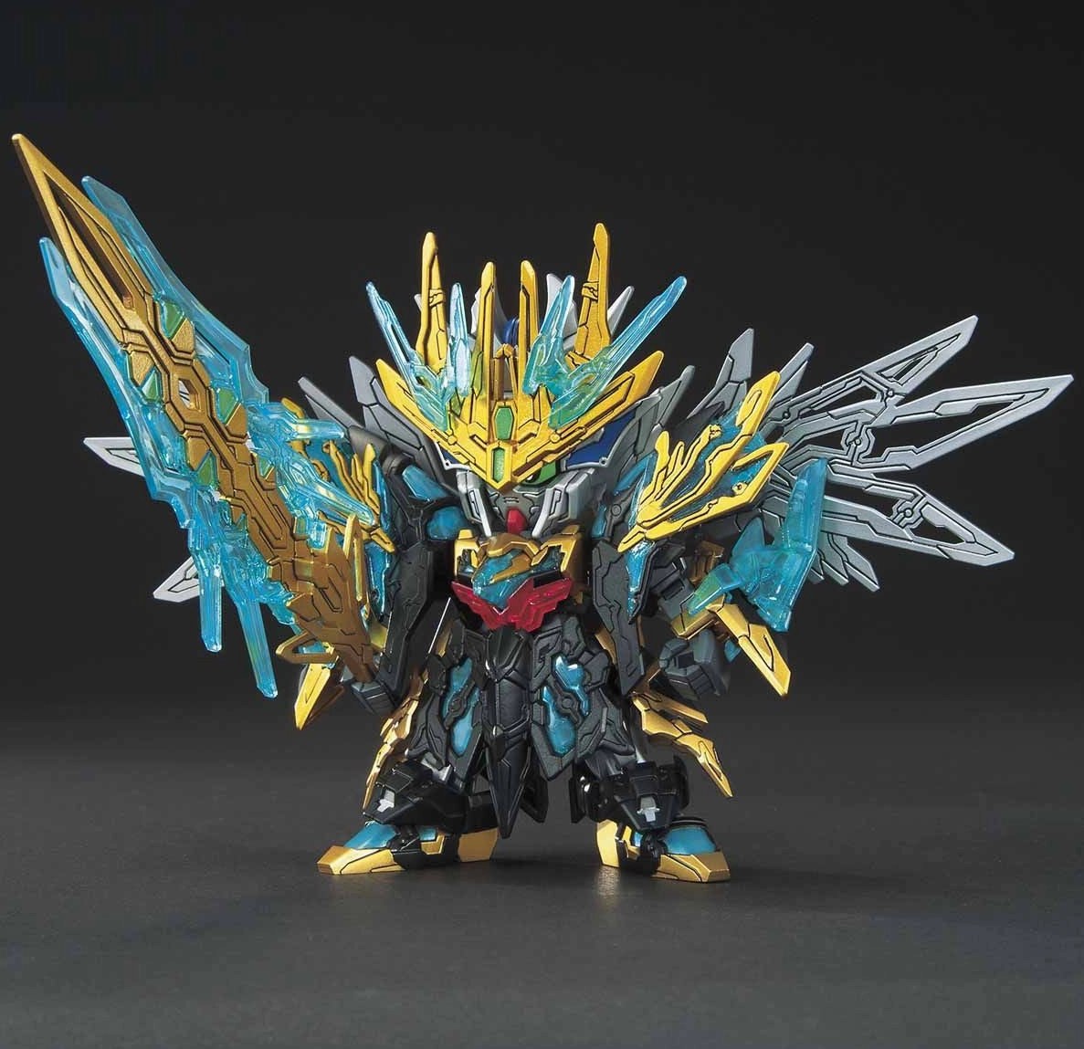 Alternate Costume Artistic expression Gundam SDSS #029 Sangoku Soketsuden Tien Ba Cao Cao Wing Gundam Model Kit
