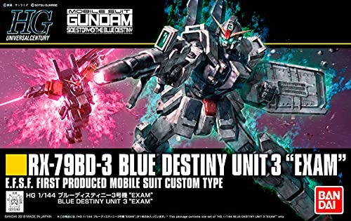 Geek Culture Vintage Theme (EXAM ver. version) - 1/144 scale - HGUC Kidou Senshi Gundam Gaiden: The Blue Destiny - Bandai