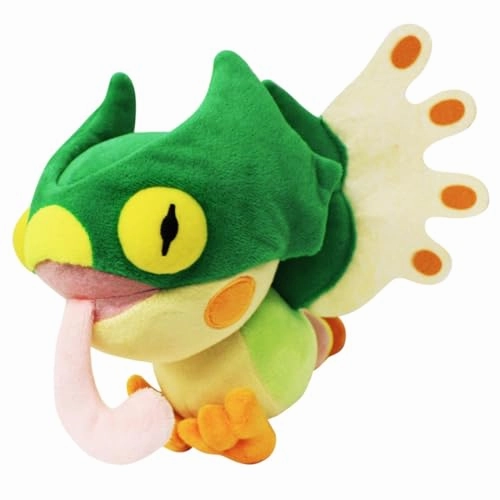 "Monster Hunter" Deformed Plush Pukei-Pukei (Reprint) Spiritual Leader Outfit Craftsperson