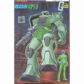 MS-06 Zaku II - 1/144 scale - Kidou Senshi Gundam - Bandai Passionate Pursuit PC Game
