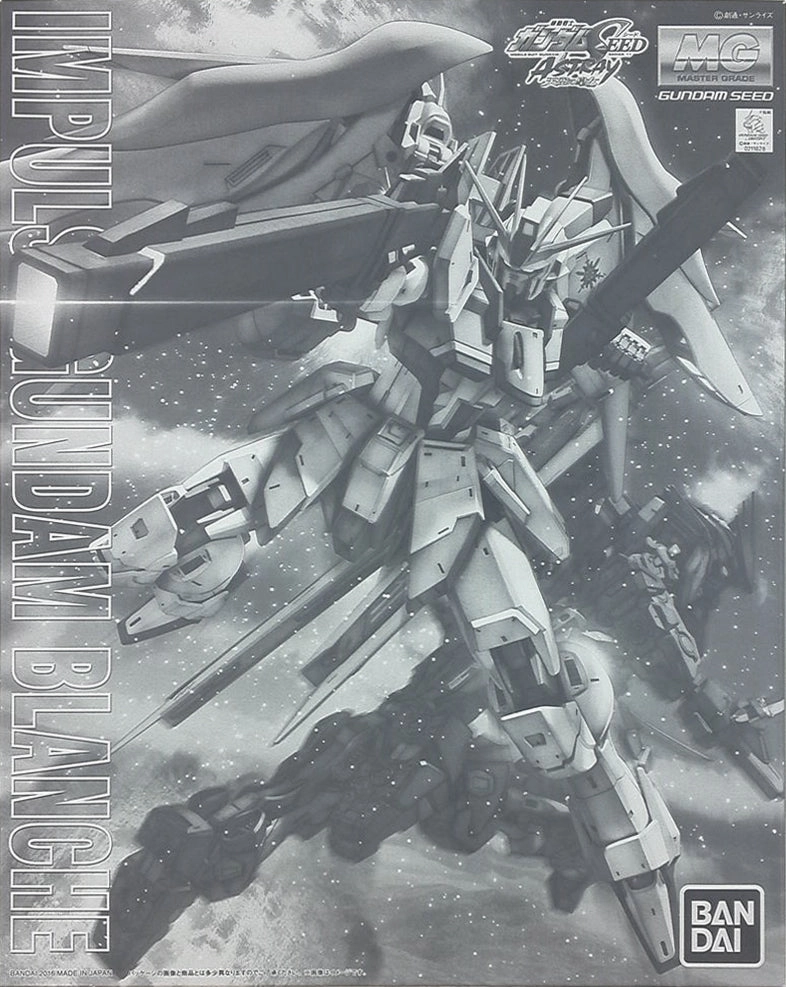 PVC Hero Gundam 1/100 MG Destiny Impulse Gundam Blanche Seed Astray Model Kit Exclusive