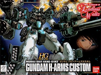 Casual Fan Gundam 1/144 HG EW-03 XXXG-01H2 Heavyarms Custom Wing Endless Waltz Model Kit