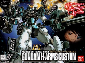 Gundam 1/144 HG EW-03 XXXG-01H2 Heavyarms Custom Wing Endless Waltz Model Kit Veteran Designer Hero Statue