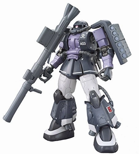 Game Room Gaming Replica MS-06R-1A Zaku II High Mobility Type (Black Tri-Stars version) - 1/144 scale - HG Gundam The Origin, Kidou Senshi Gundam: The Origin - Bandai