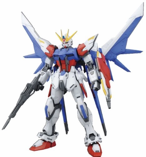 GAT-X105B Build Strike Gundam GAT-X105B/FP Build Strike Gundam Full Package - 1/100 scale - MG (#176), Gundam Build Fighters - Bandai Vehicle Replica Book Character
