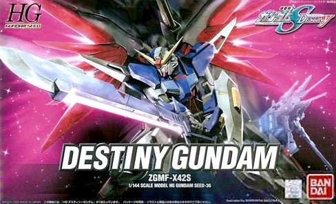 Gundam 1/144 HG Seed Destiny #36 ZGMF-X42S Destiny Gundam Model Kit Digital Art 3D printed