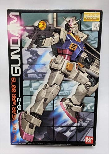 RX-78-2 Gundam (Ver. ONE YEAR WAR version) - 1/100 scale - MG (#078) Kidou Senshi Gundam - Bandai Bohemian style Fantasy Hero