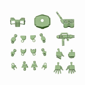 SD Gundam Cross Silhouette SDCS Silhouette Booster Green Robot Hero