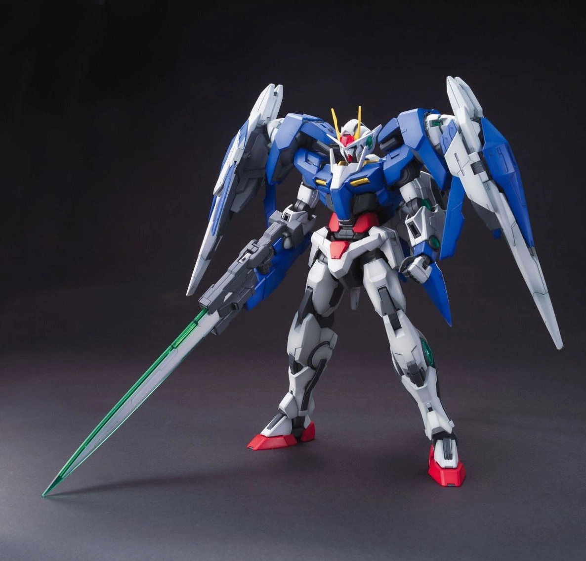 Gundam 1/100 MG 00 GN-0000 GNR-010 OO Raiser Celestial Being Model Kit Ocean Creature Childrens Toy