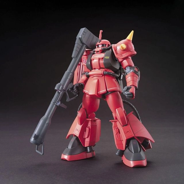 Recycled plastic Customizable Toy Gundam 1/144 HGUC #166 MSV MS-06R-2 Johnny Ridden Zaku II Model Kit