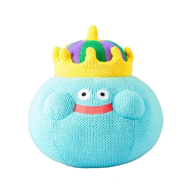 Android Friend Impact Resistant Dragon Quest Smile Slime Knitted Plush King Slime