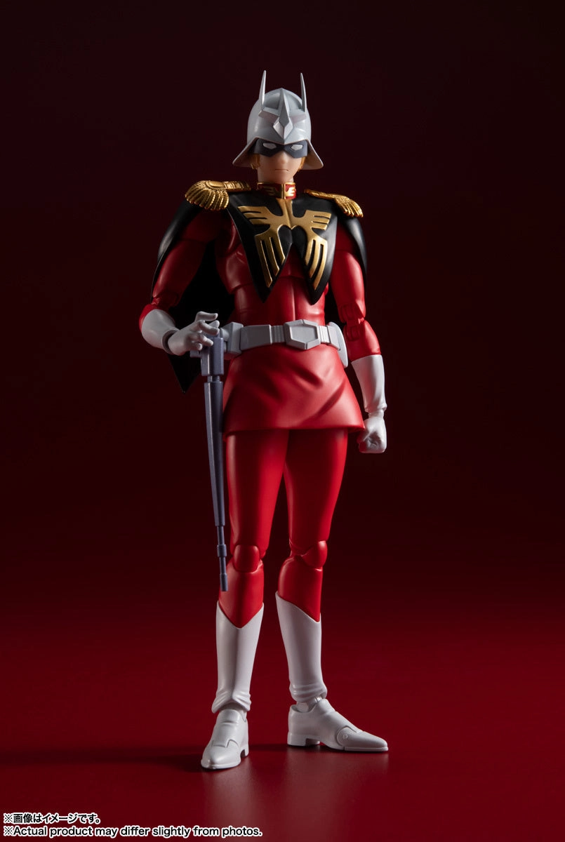 S.H. Figuarts Mobile Suit Gundam Char Aznable Action Figure Therapeutic Hobby Science Model