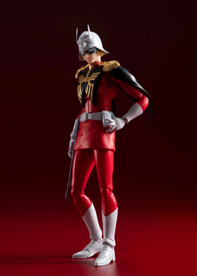 Expert Level Battle Reenactment S.H. Figuarts Mobile Suit Gundam Char Aznable Action Figure
