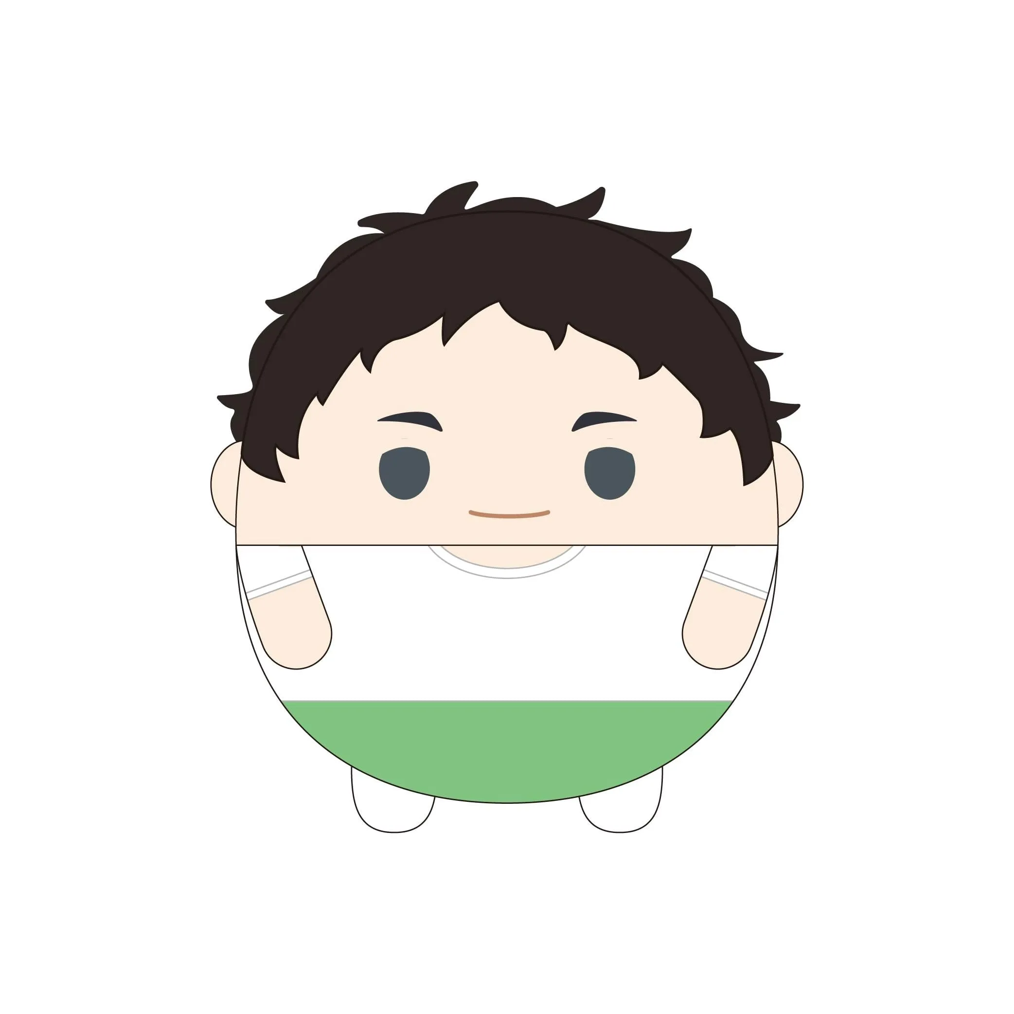 Entertainer Craftsperson HQ-79 "Haikyu!!" Fuwakororin (M Size) 10 F Chigaya Eikichi