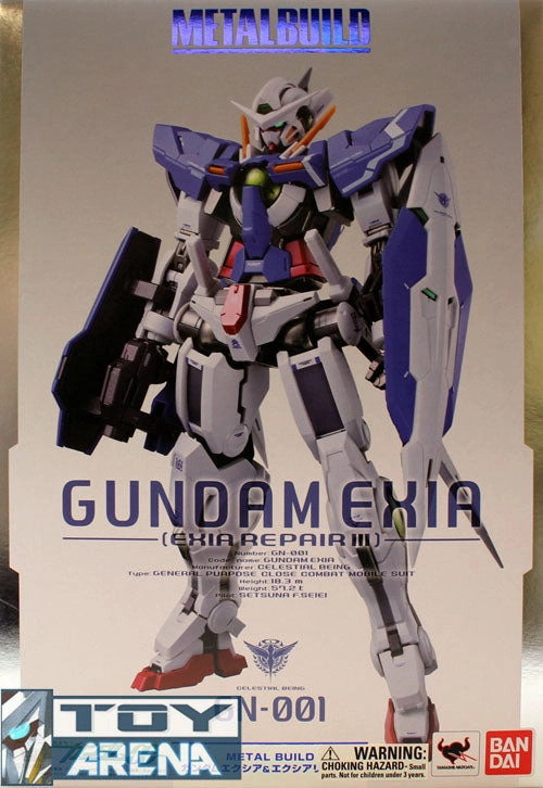 Character Model Bandai Metal Build Gundam 00 Gundam Exia / Gundam Exia Repair III Action Figure