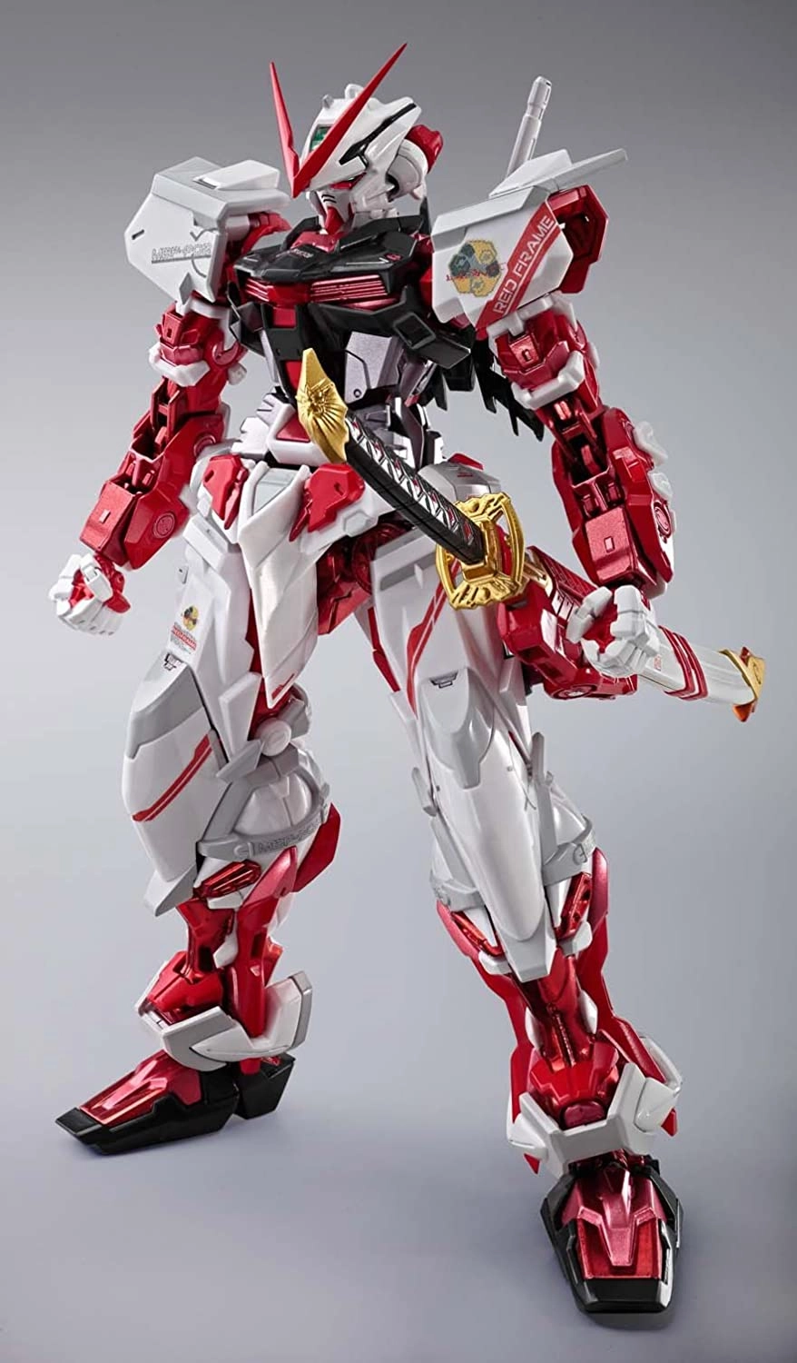 Bandai Metal Build Gundam Seed Astray Red Frame Action Figure Vintage Model