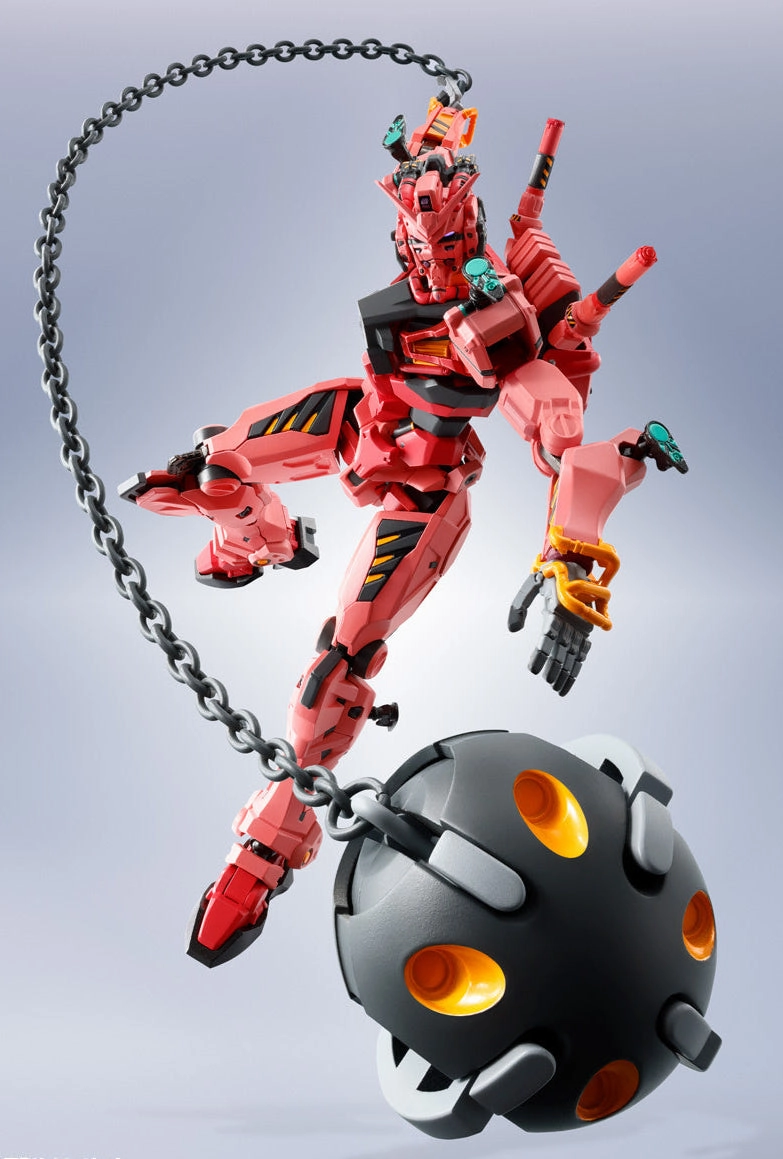 Roman Figure Detailed Statue Bandai Metal Robot Spirits Gundam GQuuuuuuX gMS-a Red Gundam Action Figure
