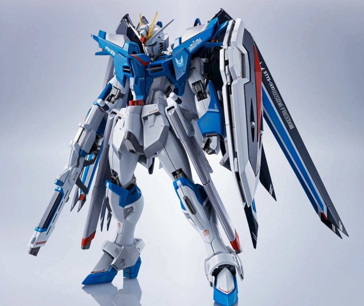 Greek Statue Bandai Metal Robot Spirits Gundam Seed Freedom STTS-909 Rising Freedom Gundam Action Figure