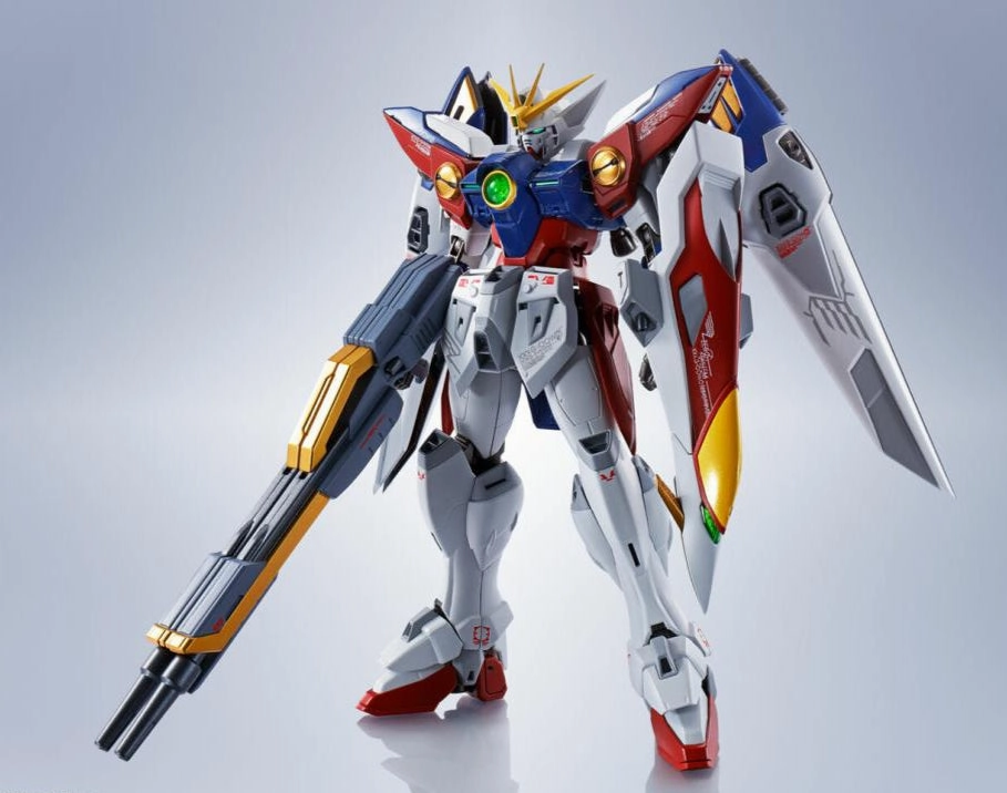 Bandai Metal Robot Spirits Gundam Wing XXXG-00W0 Wing Gundam Zero (TV Version) Action Figure Showcase Piece