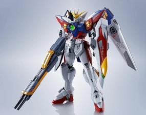 Bandai Metal Robot Spirits Gundam Wing XXXG-00W0 Wing Gundam Zero (TV Version) Action Figure Showcase Piece