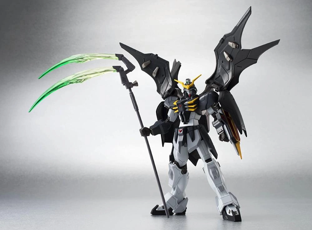 Bandai Metal Robot Spirits Gundam Wing XXXG-01D2 Deathscythe Hell Action Figure Office Accent