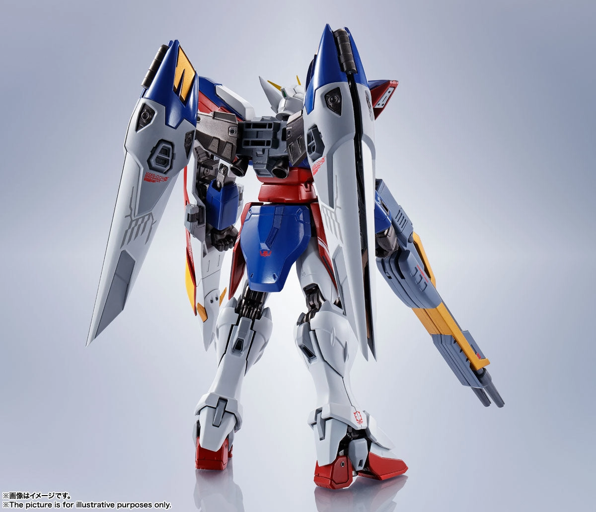 Limited Edition Decorative Accent Bandai Metal Robot Spirits Gundam Wing XXXG-01W Wing Gundam Action Figure