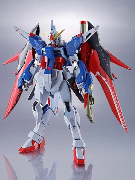 Bandai Metal Robot Spirits Hyper Material Gundam Seed Destiny ZGMF-X42S Destiny Gundam Action Figure Train Model Exhibition Piece