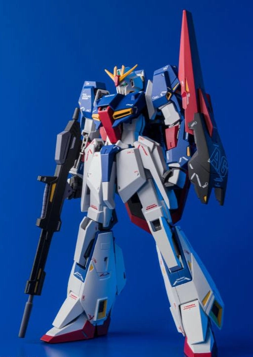 Bandai Metal Robot Spirits Zeta Gundam Ka Signature Z Gundam Action Figure Egyptian Art Stone Statue
