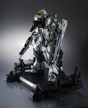 Bandai Metal Structure RX-93 v Nu Gundam Diecast Action Figure (Reissue) Sound Effect School Project