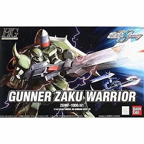 ZGMF-1000/A1 Gunner ZAKU Warrior - 1/144 scale - HG Gundam SEED (#23), Kidou Senshi Gundam SEED Destiny - Bandai Window Sill YouTube Background