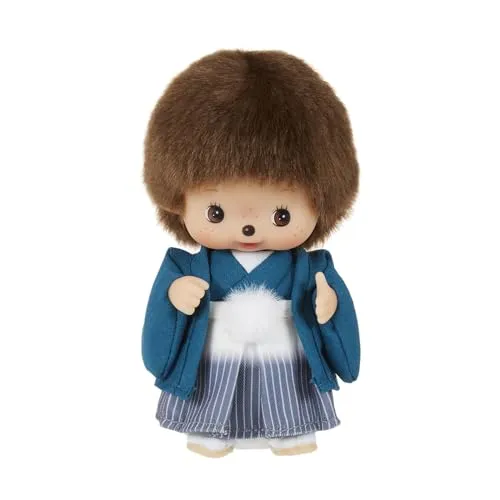 Opal White Hand-Painted Detail Bebichhichi Plush Hakama