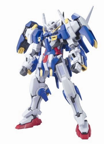 GN-001/hs-A01 Gundam Avalanche Exia GN-001/hs-A01D Gundam Avalanche Exia' - 1/144 scale - HG00 (#64) Kidou Senshi Gundam 00V - Bandai Collectible Toy