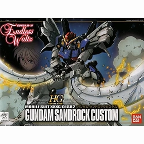 XXXG-01SRC Gundam Sandrock Kai - 1/144 scale - HGFA Endless Waltz Series (EW-07) Shin Kidou Senki Gundam Wing Endless Waltz - Bandai Premium Model Legacy Item
