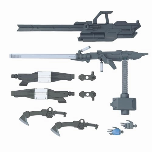 Optional Parts Set Gunpla 12 "Mobile Suit Gundam Iron-Blooded Orphans Urdr-Hunt" (Large Railgun) Manga Figure