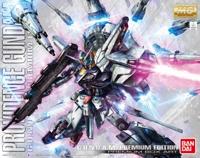 Flexible Figure Gundam 1/100 MG Seed ZGMF-X13A Providence Gundam (Premium Edition) Model Kit