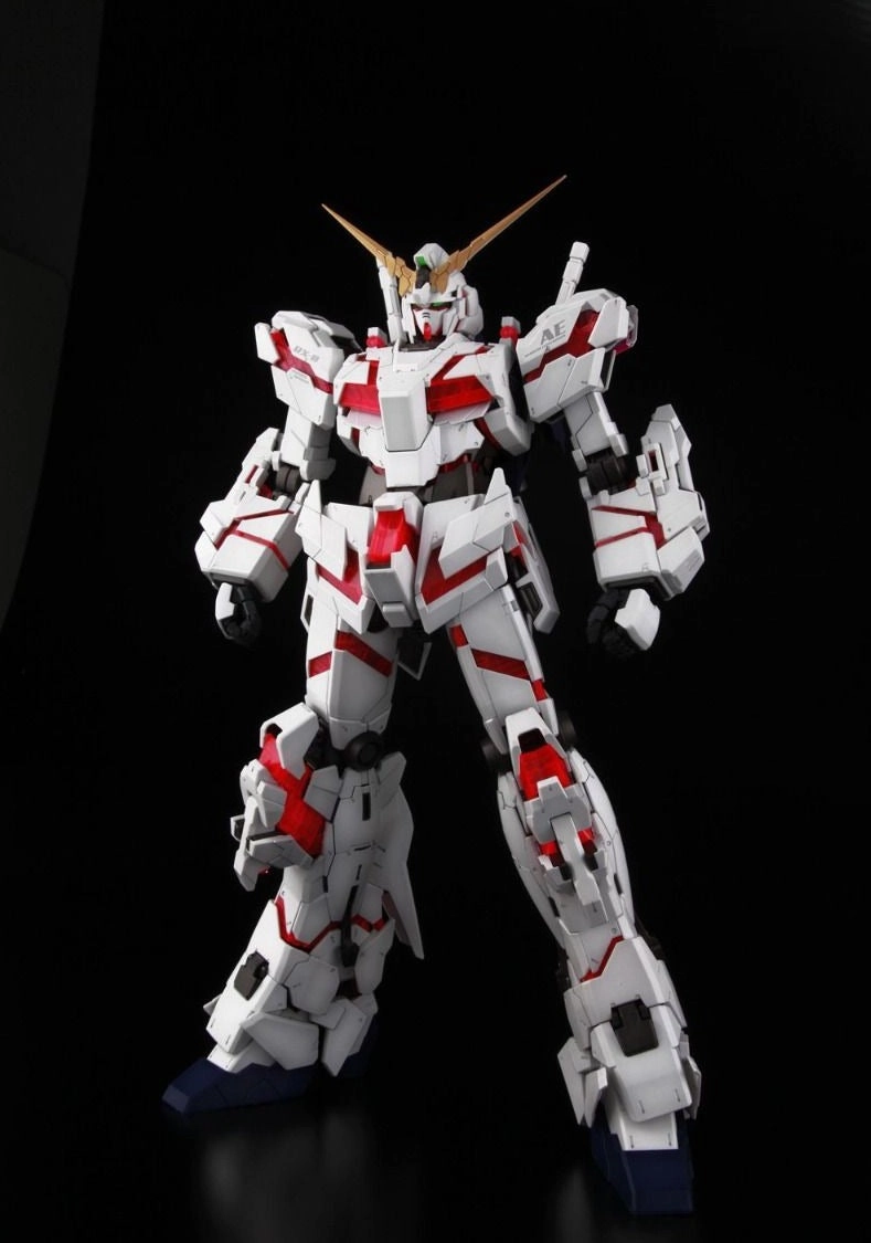 Literary Figure Horror Icon Gundam 1/60 PG RX-0 Unicorn Gundam Model Kit