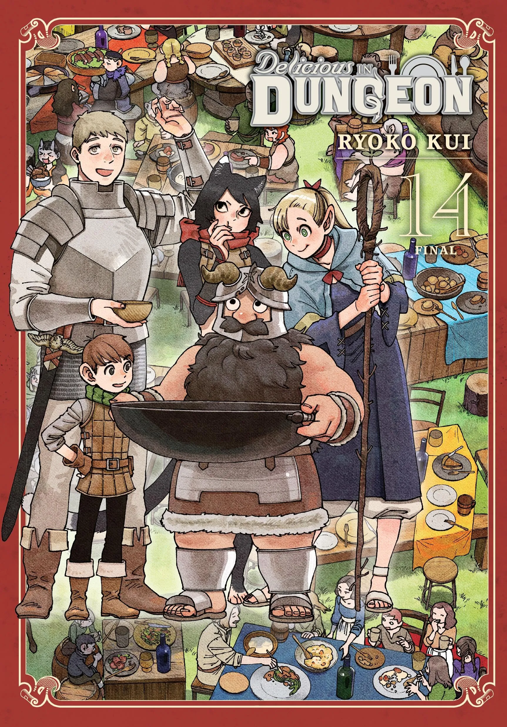 Delicious in Dungeon Manga Volume 14 - English Toy Drop Unboxing