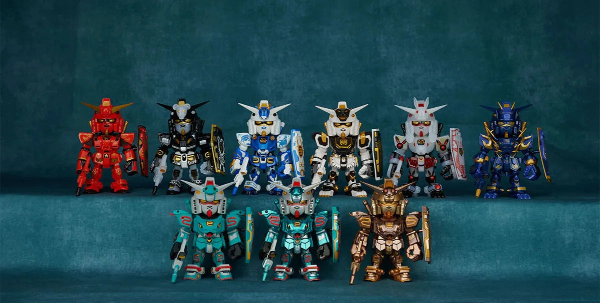 Bandai Chinese Zodiac Gundam Mini Box Ver. 2025 Sealed Box Set of 9 Graffiti Figure Designer Item