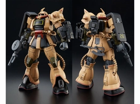 Modern Technique Biology Model Gundam 1/144 HG The Origin MS-06D Zaku Desert Type Model Kit Exclusive