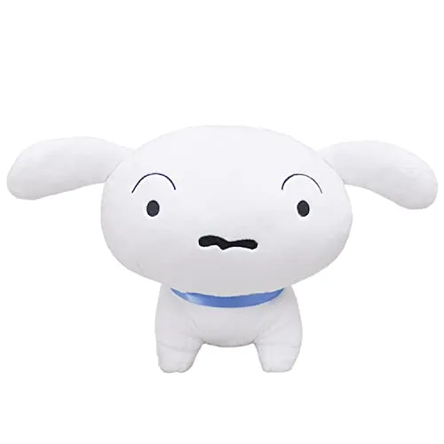 Crayon Shin-chan SN42 Shiro Plush (M Size) Four-legged Standing Ver. Main Designer