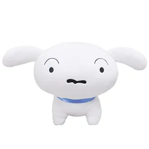 Crayon Shin-chan SN42 Shiro Plush (M Size) Four-legged Standing Ver. Main Designer