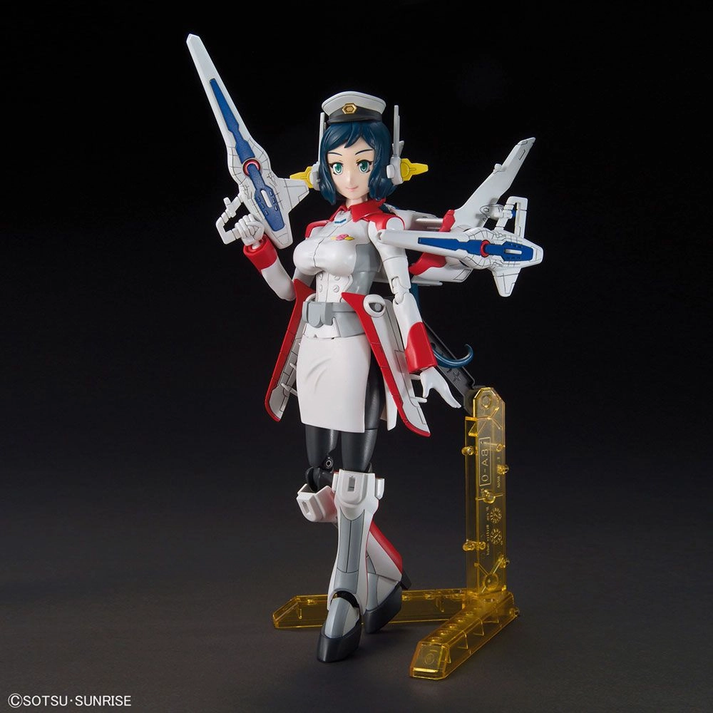 Silicone Model Business gift Gundam 1/144 HGBF #067 LR-01 Mrs. Loheng-Rinko Model Kit