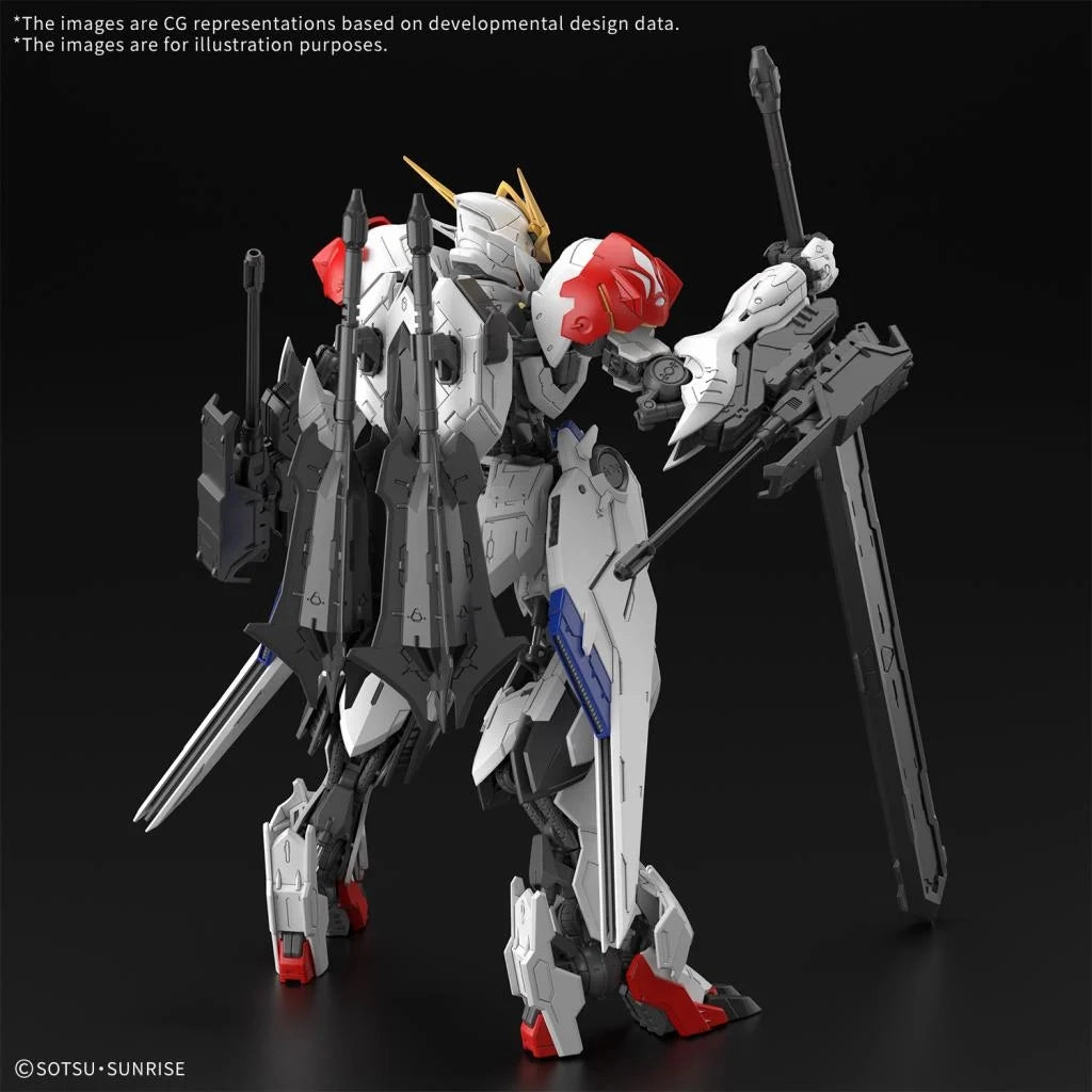 Gundam 1/100 MG IBO ASW-G-08 Gundam Barbatos Lupus Iron Blooded Orphans Model Kit Ceiling Hung Top Rated