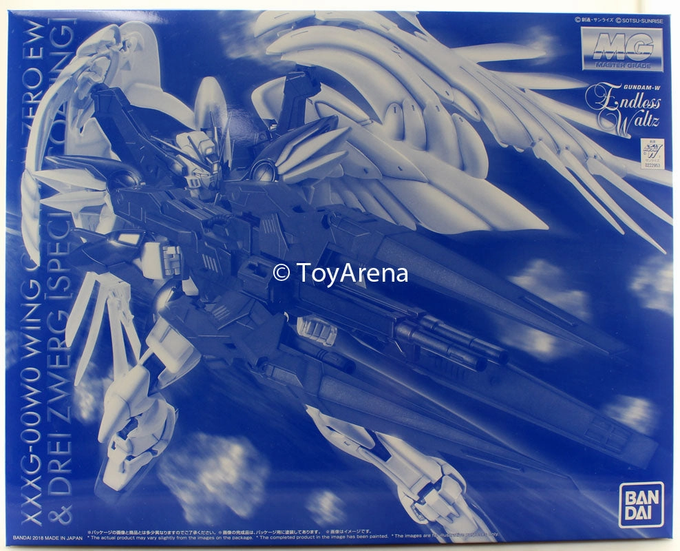 Child Safe Cryptid Model Gundam 1/100 MG Gundam Wing Wing Gundam Zero Custom EW   Drei Zwerg Special Coating Ver. Model Kit Exclusive