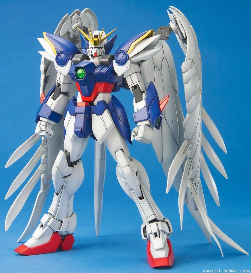 Gundam 1/100 MG Gundam Wing Endless Waltz XXXG-00W0 Wing Gundam Zero EW (Wing Zero Custom) Model Kit NFT Figure National Treasure