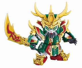 Kan-u Gundam (Shin version) SD Gundam Sangokuden series (#003) SD Gundam Sangokuden Brave Battle Warriors - Bandai Fireplace Mantel