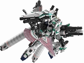 Gundam 1/144 RG #30 Unicorn RX-0 Full Armor Unicorn Gundam Model Kit Kawaii Design Window Sill
