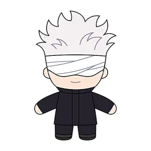 Small Entity Mini Style Jujutsu Kaisen 0: The Movie Nuigurumi x Doll Mini Gojo Satoru